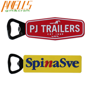 Novelty Brand New Design Cartoon 3D Eco-friendly Metal PVC Beer Magnetic Bottle Opener Funky Souvenir Gift - Product Image 4