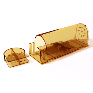 Nhân đạo không độc hại Chuột bẫy phù hợp an toàn trong nhà ngoài trời Sử dụng nhựa rat bắt Hộp kiểm soát dịch hại bẫy - Product Image 5