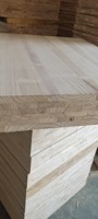 Tablero de madera maciza de paulownia de fábrica, tablero compuesto cruzado para muebles y ataúdes