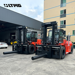 Empilhadeira Diesel de <span class=keywords><strong>20</strong></span> <span class=keywords><strong>Ton</strong></span> com acessório Boom com mangas para manuseio de bobinas pesadas - Product Image 1