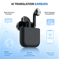 Écouteurs TWS à Traduction IA, Son Stéréo, Fonction de Connexion Automatique à Ouverture de la Boîte, Casque BT 6.0, Fabricant Direct Certifié CE/FCC/RoHS