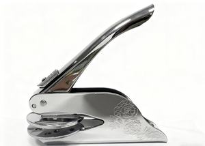 Pince à embosser en bois antique, <span class=keywords><strong>tampon</strong></span> à embosser manuel pour décorations <span class=keywords><strong>de</strong></span> mariage, livres, cuirs, Guangdong - Product Image 6