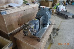 Stainless Steel Food Grade Tomato Paste <b>Transfer</b> <b>Pump</b> Rotary Lobe <b>Pump</b> - Product Image 3