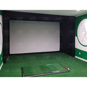 <span class=keywords><strong>Simulateur</strong></span> d'intérieur à la maison de <span class=keywords><strong>golf</strong></span> avec le système interactif de moniteur de lancement de <span class=keywords><strong>simulateur</strong></span> de jeu et de football de projection - Product Image 6
