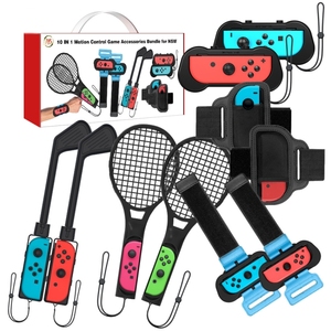 JYS JYS-NS215 Ensemble d'accessoires de sport somatosensoriels 10 en 1 pour Nintendo Switch - Product Image 1