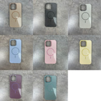 Coque de téléphone antichoc INS Style avec bobine magnétique fine, en TPU + acrylique brillant, pour iPhone 17 16 15 14 18 Pro Max