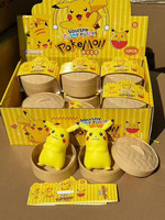 Jouet promotionnel créatif transfrontalier en TPR, anti-stress, Pikachu Squishy, mignon et original, pour la décompression