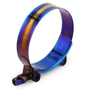 สากล2.5 ''สแตนเลสปรับไทเทเนียมสีฟ้า T สายฟ้ายึดท่อ - Product Image 1