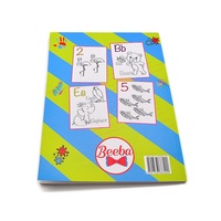 Libro para Colorear de Alta Calidad con Impresión de Imagen de Fábrica, Papel de Arte de Portada, Logotipo Personalizado, Libro para Colorear para Niños