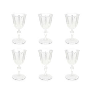 Set di 6 Calici in Plastica Trasparente Excelsa da 25 Cl per Vino - Product Image 5