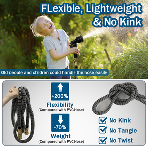 Lightweight 50ft Flexible Expandable Magic Water Easy Storage and Use with Reel - Product Image 5