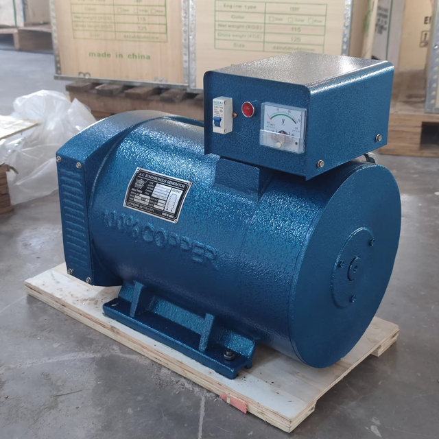 Alternator_ST-5KW,220V 230V 50HZ 60HZ, 100% Copper & Output, Single Phase
