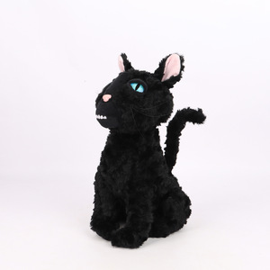 Mainan mewah kucing Coraline baru lintas batas Super lembut kucing hitam hantu ibu 2 boneka perifer dengan katun PP mengisi tipe beruang - Product Image 2