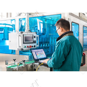 Auto Daily Chemical Packaging Line Digitale Flüssigkeits füll maschine 10ml 100ml kleine Flaschen füll-und Versch ließ maschine - Product Image 2