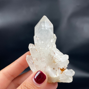 Fanshi Hot Bán Chất lượng cao tự nhiên tinh thể thạch anh cụm cho trang trí nội thất bán buôn rõ ràng thạch anh cụm pha lê thủ công mỹ nghệ - Product Image 4