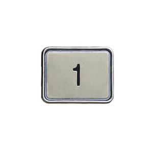 Bouton poussoir d'ascenseur économique, bouton poussoir d'appel Litf Cop Lop, bouton poussoir tactile carré - Product Image 1