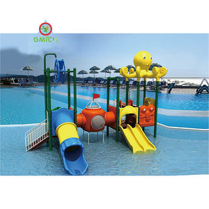 Divertido y colorido tobogán de agua al aire libre, equipo de juego de piscina con características de rociado para <span class=keywords><strong>juegos</strong></span> de parque infantil y aventuras Splashy - Product Image 3