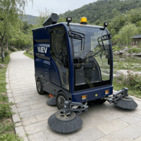 Balayeuse routière X7 neuve, résistante à la rouille, pour usage extérieur, haute efficacité, largeur de balayage 2500 mm
