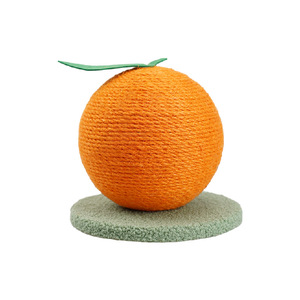 Rascador para gatos, bola de sisal, juguete con forma de fruta, suministros para gatos pequeños y medianos, juguetes para rascar que permiten el autoentretenimiento - Product Image 4