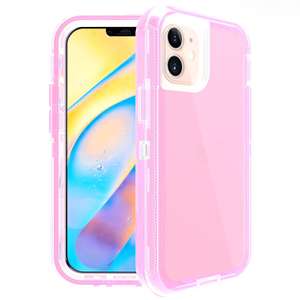 Funda transparente tres en uno anticaídas para iPhone 17/16 Pro Max - Product Image 5
