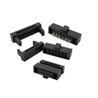 Harga pabrik 6-64Pin soket perempuan 2.54mm pitch konektor IDC