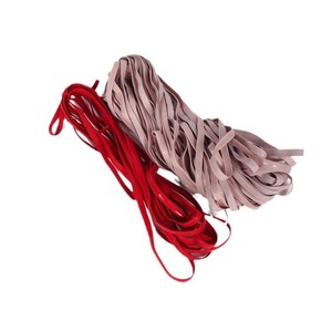 Bande élastique en époxy 25 mm avec logo personnalisé, sangle enduite pour vêtements et accessoires de mode - Product Image 4