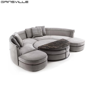 Muebles para el hogar <span class=keywords><strong>de</strong></span> <span class=keywords><strong>lujo</strong></span> <span class=keywords><strong>de</strong></span> terciopelo <span class=keywords><strong>de</strong></span> estilo italiano sofá seccional curvo sofás redondos modernos para el hogar <span class=keywords><strong>de</strong></span> <span class=keywords><strong>lujo</strong></span> - Product Image 4