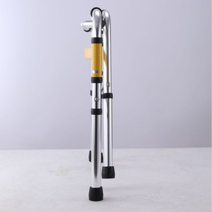 Children's Walking Aid Aluminum Alloy <b>Folding</b> <b>Walker</b> Lower Limb Rehabilitation Support Frame - Product Image 3
