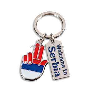 Llavero de Aleación de Zinc con Diseño de Cafetera y Ciruela Ajvar de Serbia, Personalizado, Ecológico, Sin Níquel, Recuerdo de Viaje de Moda, Directo de Fábrica - Product Image 3