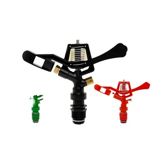 Arroseur oscillant en plastique à double sortie DaringFish, raccords de 4 à 6 pouces, <span class=keywords><strong>arrosage</strong></span> automatique rotatif - Product Image 1