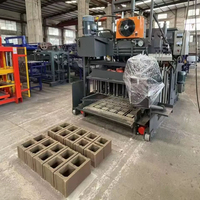 Machine automatique de fabrication de blocs creux en ciment à pression hydraulique contrôlée par PLC