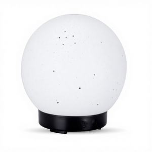 White Ceramic Aroma Diffuser 0.5L Ultrasonic Essential Oil <b>Humidifier</b> Home Office Desktop Use - Product Image 2