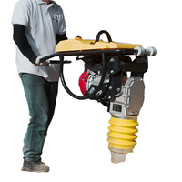 Compacteur électrique à percussion à essence Machine de vibration de surface de route 220V 380V pour la surface de route de sol de fondation