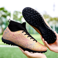 Ventes chaudes 2024 Nouvelles baskets de football montantes antidérapantes à crampons longs et courts pour l'été, le printemps, l'automne et l'hiver Tailles US 35-48