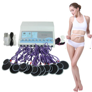 Máquina Eléctrica Multifuncional de Pulsos para Adelgazar el Cuerpo con Intensidad Ajustable y Temporizador para Abdomen, Muslos y Brazos - Product Image 4