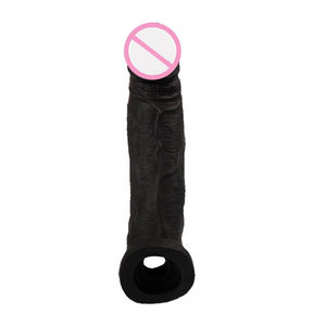 XLN Realistischer TPE-Silikon-Dildo, Weich, Wasserdicht, Nicht-spermizid, Tragbar, Wiederverwendbar – Sexspielzeug für Männer zur Ejakulationsverzögerung und Vergrößerung - Product Image 1