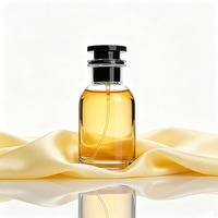 Botella de Perfume Personalizada de Lujo, 30ml 100ml 50ml, Botella de Colonia Vacía Transparente con Pulverizador, Caja y Bolsa para Fragancias