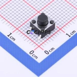 TSD003B05526A Tactile Switch SMD-4P,6x6mm Switch Round Button 2.6N Vertical Mount 6mm - Product Image 1