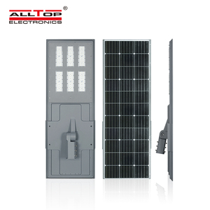 Lampione Solare <span class=keywords><strong>LED</strong></span> Integrato Alltop di Alta Qualità, 200W, in Alluminio Pressofuso, Impermeabile IP65, <span class=keywords><strong>per</strong></span> Esterni, Garanzia di 3 Anni - Product Image 1