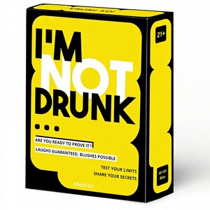 Version entièrement en anglais personnalisée - <span class=keywords><strong>JE</strong></span> NE SOUVENIRAI PAS <span class=keywords><strong>DE</strong></span> CE SOIR - <span class=keywords><strong>Je</strong></span> ne <span class=keywords><strong>veux</strong></span> pas boire - <span class=keywords><strong>Jeu</strong></span> <span class=keywords><strong>de</strong></span> société <span class=keywords><strong>de</strong></span> fête avec <span class=keywords><strong>cartes</strong></span> - Papier 21+ - Product Image 1