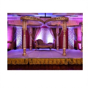 Mandap de Mariposas para Bodas Indias, Nuevo Diseño, Mandap de Fibra Real, Personalizado para Eventos en Guyana, Mauricio, Australia, en Oferta - Product Image 1
