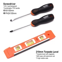Ensemble d'outils multifonctionnels HARDEN, perceuses électriques, 36 pièces, perceuse à percussion électrique avec coffret de transport