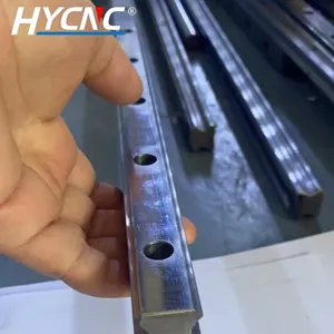 Đài Loan HIWIN vuông đường ray 25 hgw15cc 20 mm tuyến tính hướng dẫn hgh25 trượt blockbearing đường sắt 1m HGR trượt lót V