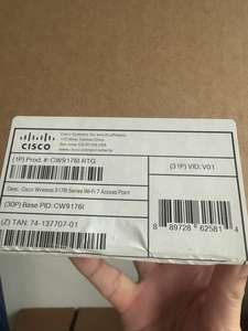 새로운 오리지널 CW9176I-RTG 9176 무선 Wi-Fi 7 액세스 포인트 CW9176I-RTG - Product Image 3