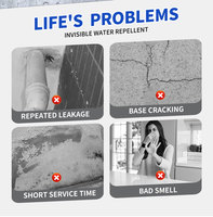 Agente Impermeabilizante de Silicona Profesional, Revestimiento Nano Protector, Impermeabilizante para Techos de Concreto, Revestimiento en Aerosol Impermeabilizante Antiarañazos