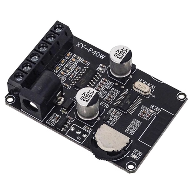Module 12V/24V 30W 40W High Power Stereo BT 5.0 Digital Power Amplifier Board Speaker XY-P40W Module