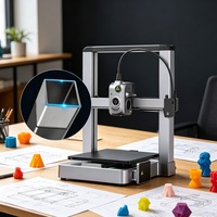 Imprimante 3D Creality Hi Toy avec caméra IA, nivellement automatique, pour modèles architecturaux, imprimante 3D en plastique, petite imprimante 3D de bureau