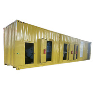 Générateur électrique AC Three 1250 Kva 50Hz, moteur britannique, type conteneur, groupe électrogène diesel avec ATS