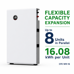 Système de stockage d'énergie résidentiel 16 kWh LiFePO4 51,2 V 314 Ah pour <span class=keywords><strong>Pylontech</strong></span> Growatt Victron <span class=keywords><strong>Goodwe</strong></span> SMA Solis - Product Image 1
