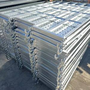 Nouvelle arrivée Planche d'échafaudage en acier galvanisé meilleurs prix échelle en métal pour immeuble <span class=keywords><strong>de</strong></span> bureaux Application industrielle durable - Product Image 2